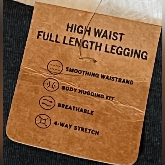 PINK Victoria’s Secret Palm Print High-Waisted Full Length Leggings - Picture 9 of 10